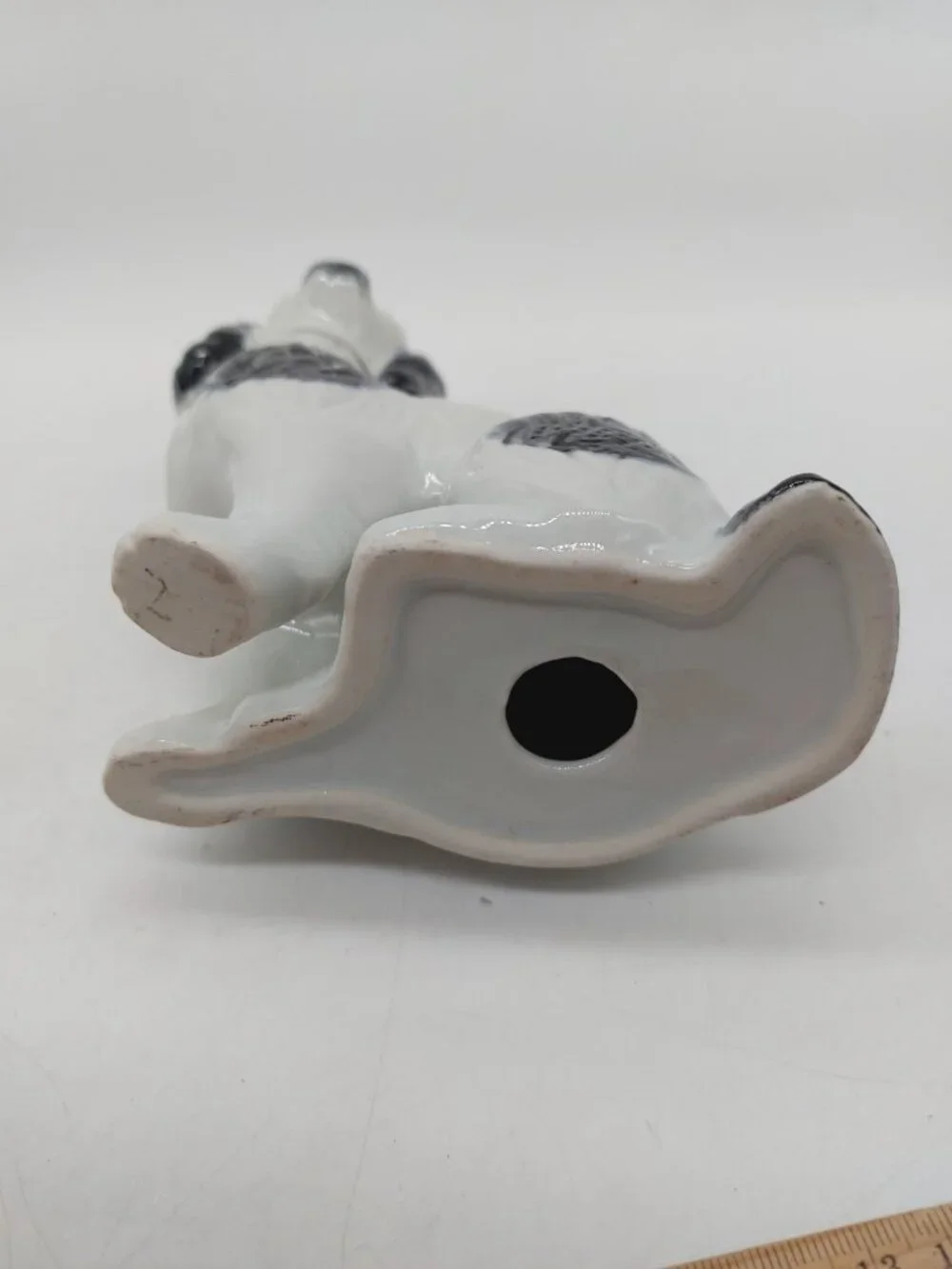 Staffordshire Dogs Spaniel White Black 6